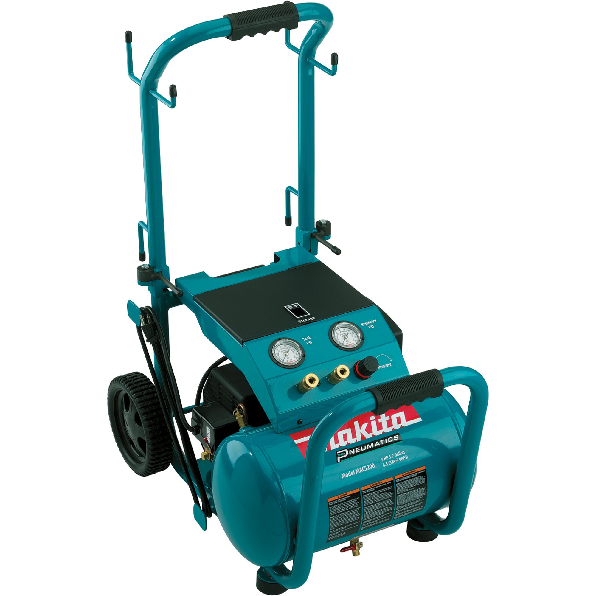 Makita Contractor Air Compressor — 3 HP, Model# MAC5200